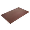 Dacasso Chocolate Brown Leather 38" x 24" Desk Mat without Rails PR-3411